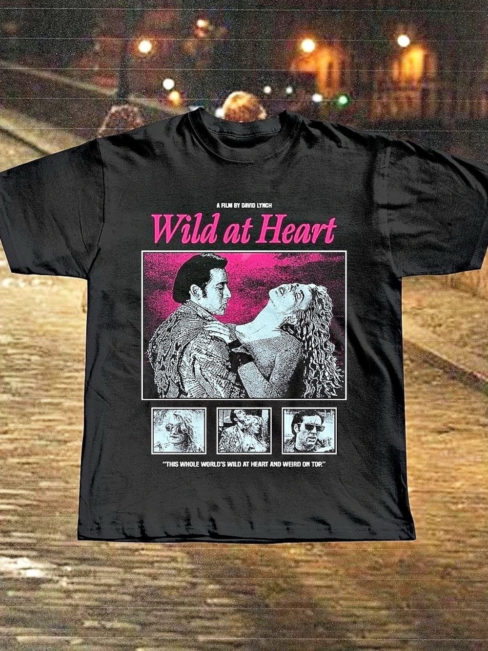 Wild at Heart T-Shirt, 90s David Lynch Cult Film Tee